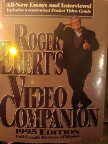 Stock image for Roger Ebert's Video Companion 1995/Roger Ebert's Pocket Video Guide (Roger Ebert's Movie Yearbook) for sale by Books of the Smoky Mountains