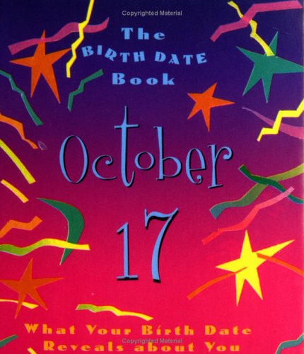 Birth Date Gb October 17 (9780836263107) by Ariel Books