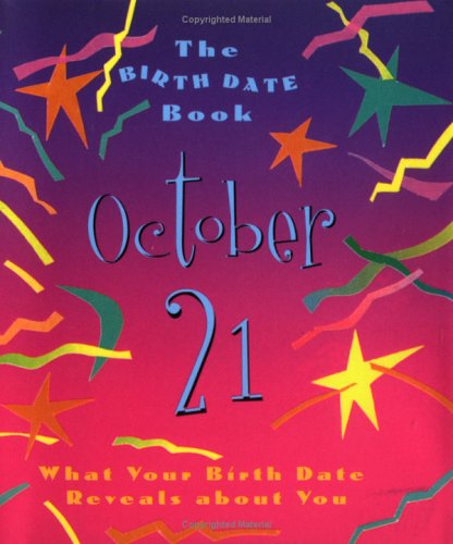 Beispielbild fr The Birth Date Book October 15 zum Verkauf von Black and Read Books, Music & Games