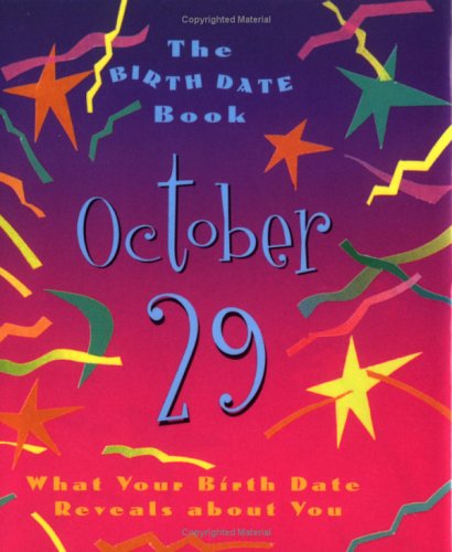 Birth Date Gb October 29 (9780836263237) by Ariel Books