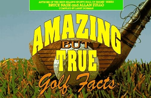 9780836279948: Amazing but True Golf Facts