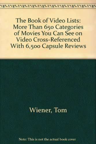 The Book of Video Lists (Fourth Edition)