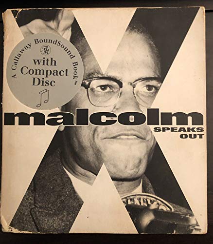 Stock image for Malcolm X: Speaks Out for sale by "Pursuit of Happiness" Books