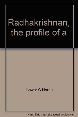 9780836407785: Radhakrishnan, the profile of a[n] universalist