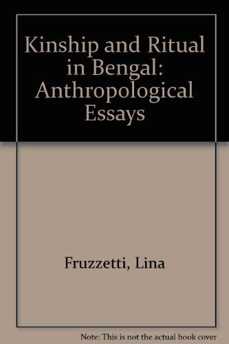 Imagen de archivo de Kinship and Ritual in Bengal: Anthropological Essays a la venta por Zubal-Books, Since 1961