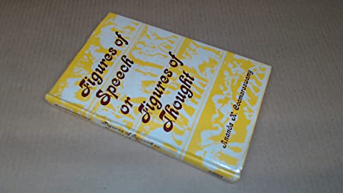 Figures of Speech or Figures of Thought (9780836424218) by Coomaraswamy, Ananda K.