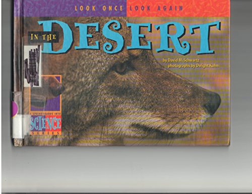 Imagen de archivo de In the Desert a la venta por Better World Books