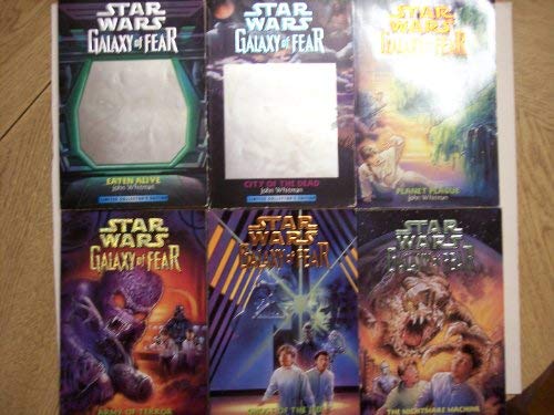 Stock image for Star Wars: Galaxy of Fear (1-6 Volume Set: Eaten Alive / City of the Dead / Planet Plague / The Nightmare Machine / Ghost of the Jedi / Army of Terror) for sale by dsmbooks
