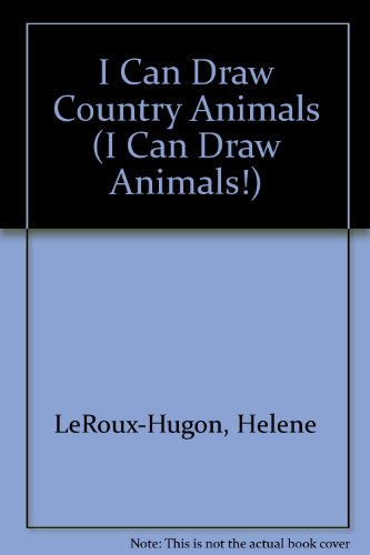 Imagen de archivo de I Can Draw Country Animals a la venta por Better World Books
