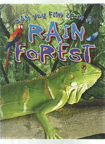 Imagen de archivo de Can You Find It in a Rain Forest a la venta por Better World Books