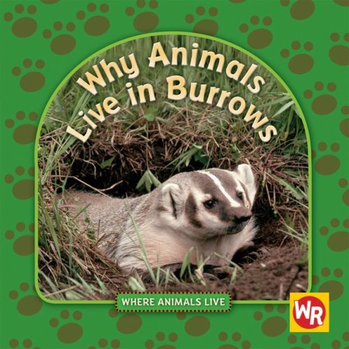 Stock image for Why Animals Live in Burrows for sale by Better World Books