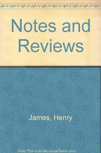 Stock image for Notes and Reviews for sale by Better World Books