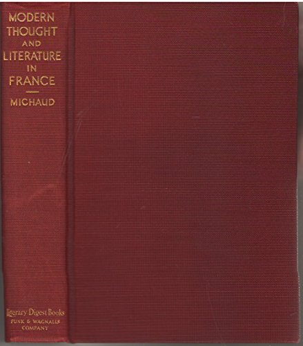 Beispielbild fr Modern Thought and Literature in France (Essay Index Reprint) zum Verkauf von WeSavings LLC