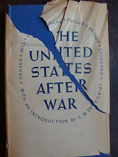 United States After War (9780836910698) by Hansen, Alvin H.