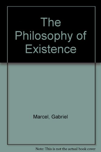 Beispielbild fr Philosophy of Existence zum Verkauf von Better World Books