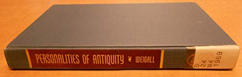 Imagen de archivo de Personalities of Antiquity a la venta por Better World Books