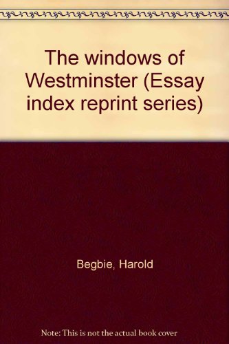 Stock image for Windows of Westminster for sale by Better World Books