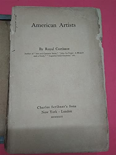 Imagen de archivo de American Artists (Essay Index Reprint Series) a la venta por Harry Alter