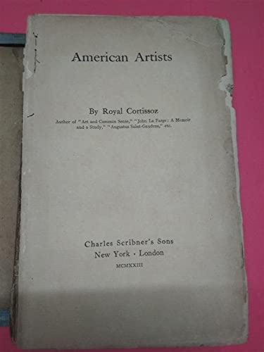 Stock image for American Artists (Essay Index Reprint Series) for sale by Harry Alter