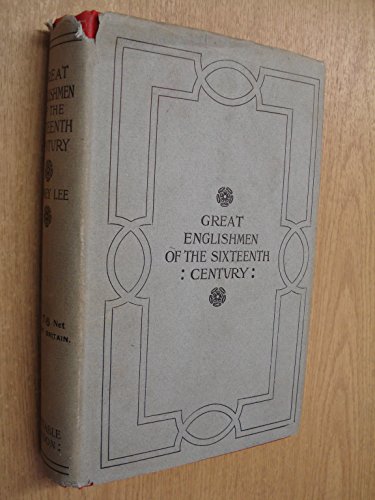 Imagen de archivo de Great Englishmen of the Sixteenth Century (Essay Index Reprint Series) a la venta por Karl Theis