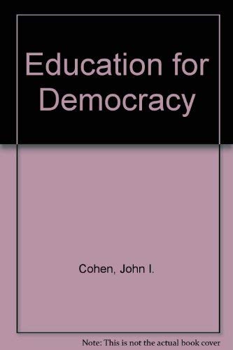 Stock image for Educating for Democracy for sale by Conover Books