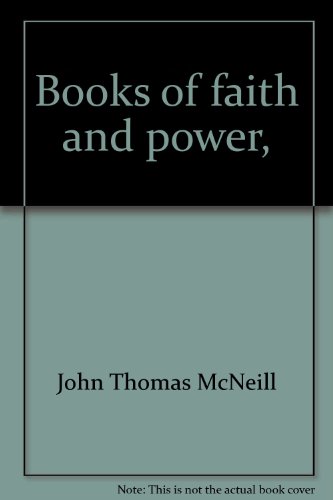 Beispielbild fr Books of faith and power, (Essay index reprint series) zum Verkauf von Powell's Bookstores Chicago, ABAA