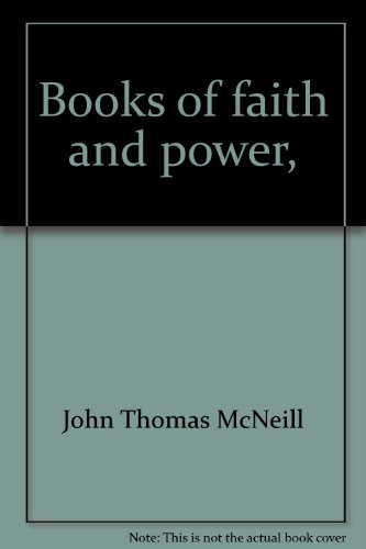 Imagen de archivo de Books of faith and power, (Essay index reprint series) a la venta por Redux Books