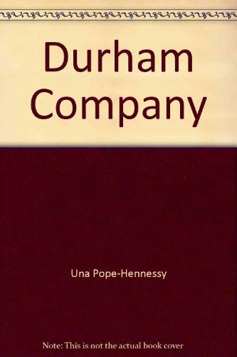 Beispielbild fr Durham Company (Essay index reprint series) zum Verkauf von Redux Books