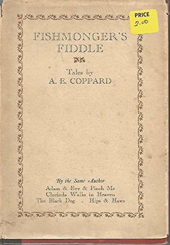 Beispielbild fr Fishmonger's Fiddle zum Verkauf von Better World Books