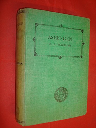 Ashenden (9780836940527) by Maugham, W. Somerset