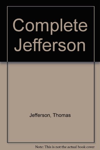Complete Jefferson (9780836950274) by Jefferson, Thomas
