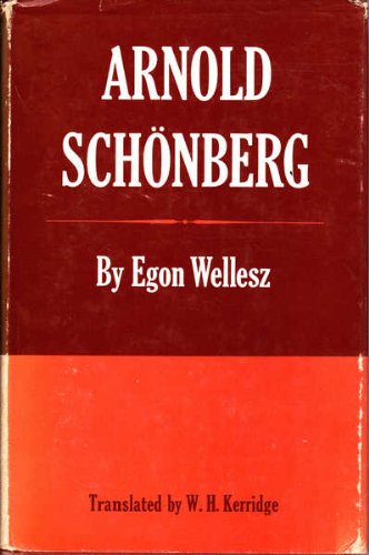 Beispielbild fr Arnold Schoenberg zum Verkauf von Better World Books