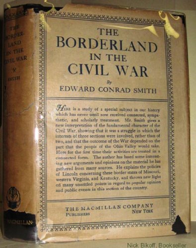 Beispielbild fr Borderland in the Civil War [Select Bibliographies Reprint Series] zum Verkauf von Saucony Book Shop