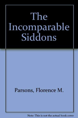 9780836951936: The Incomparable Siddons