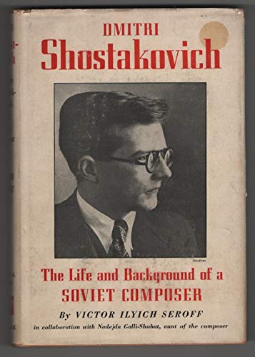 Stock image for DMITRI SHOSTAKOVICH for sale by Neil Shillington: Bookdealer/Booksearch