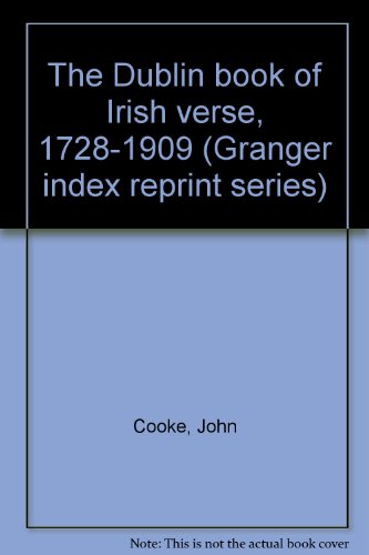 Stock image for The Dublin Book of Irish Verse 1728-1909 for sale by Speedy Book