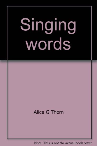 Imagen de archivo de Singing Words a la venta por Better World Books