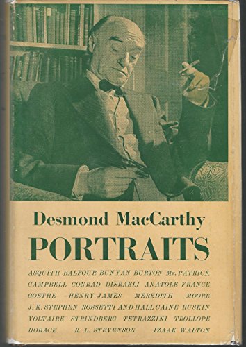 Portraits (Essay index reprint series) (9780836972993) by MacCarthy, Desmond