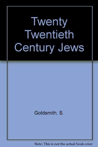 9780836980004: Twenty Twentieth Century Jews