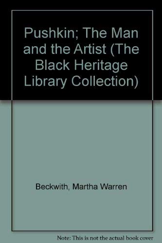 Beispielbild fr Pushkin; The Man and the Artist (The Black Heritage Library Collection) zum Verkauf von Bookfeathers, LLC