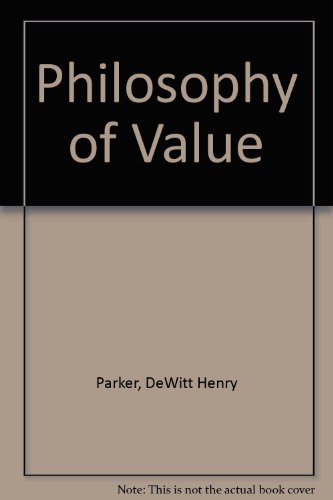 Stock image for The Philosophy of Value for sale by ThriftBooks-Dallas