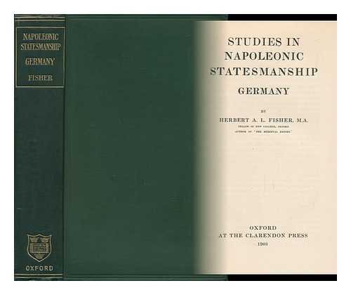 Imagen de archivo de Studies in Napoleonic statesmanship;: Germany a la venta por West Coast Bookseller