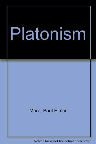 Imagen de archivo de Platonism a la venta por Better World Books
