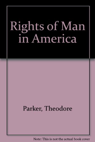 Imagen de archivo de Rights of Man in America a la venta por Better World Books: West