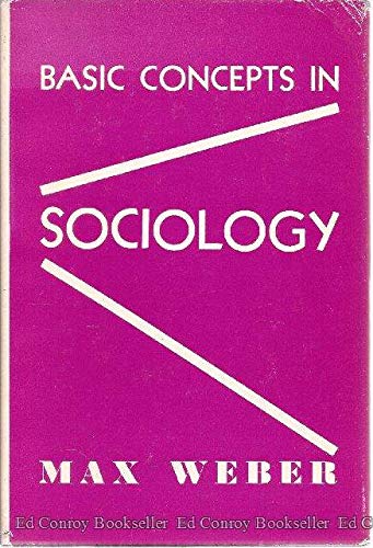 Basic Concepts in Sociology (9780837121468) by Weber, Max