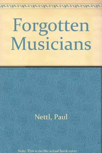 9780837124636: Forgotten musicians