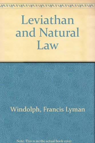 Imagen de archivo de Leviathan and Natural Law a la venta por Montana Book Company