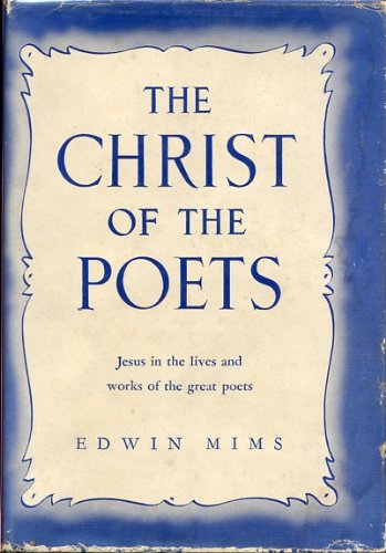 Imagen de archivo de The Christ of the poets a la venta por Irish Booksellers