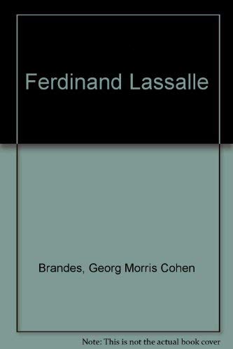 Beispielbild fr Ferdinand Lassalle zum Verkauf von Better World Books