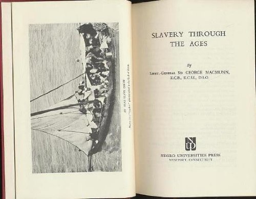 Beispielbild fr Slavery through the Ages zum Verkauf von TranceWorks